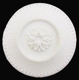 Plafond ornament rond  diameter 7,5 cm